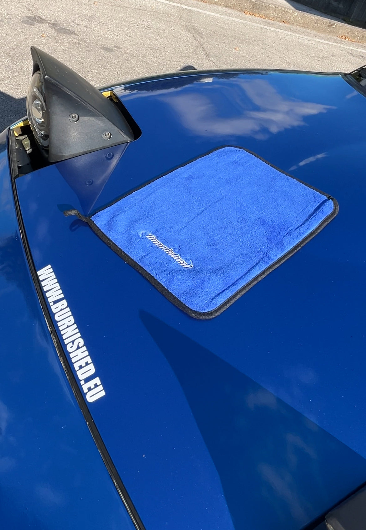 "Burnished" Drying Towel