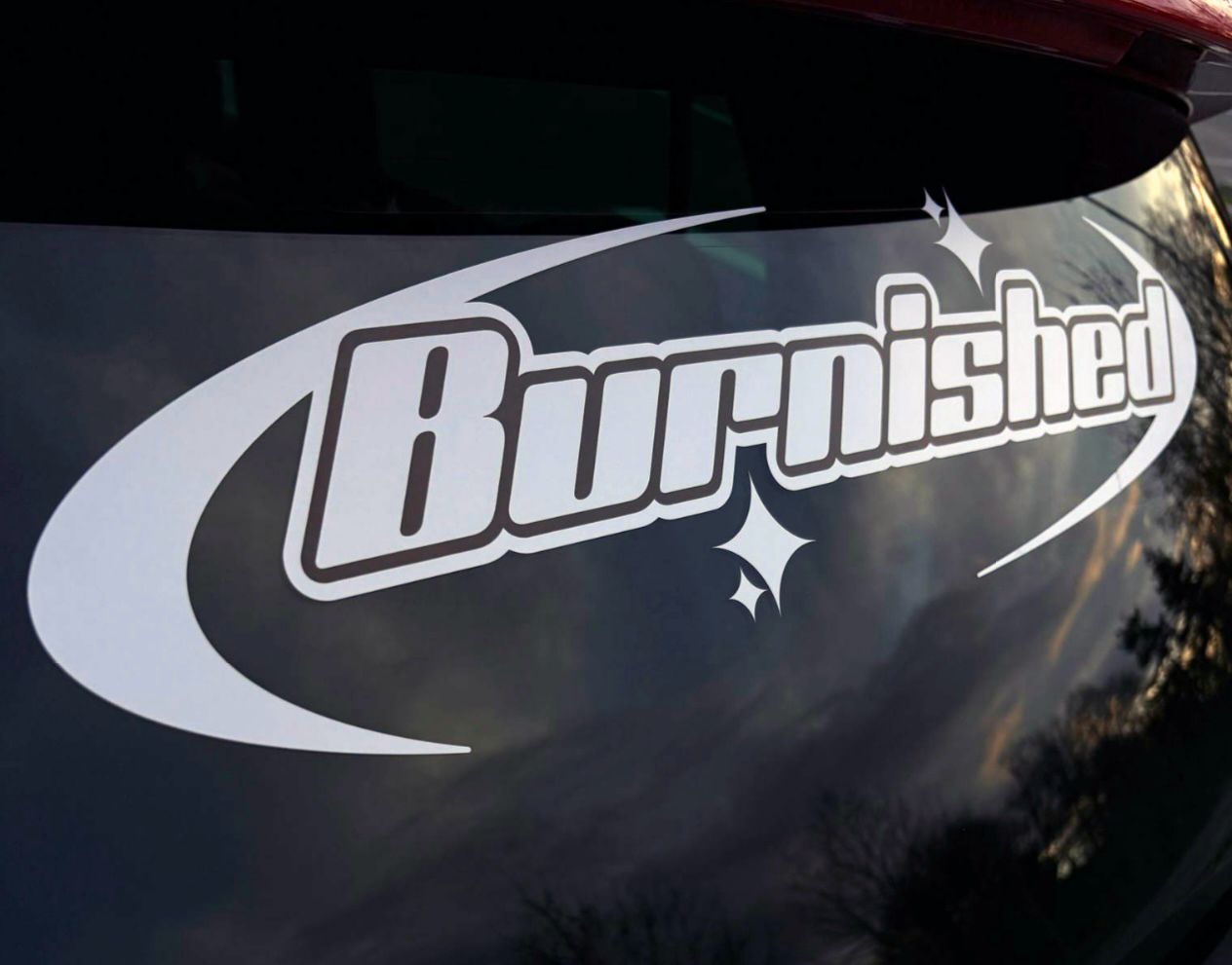 "Burnished Logo" Banner