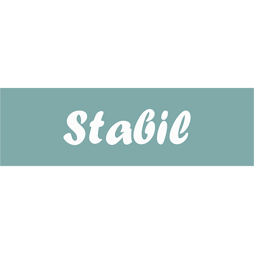 "STABIL" Vinyl Sticker