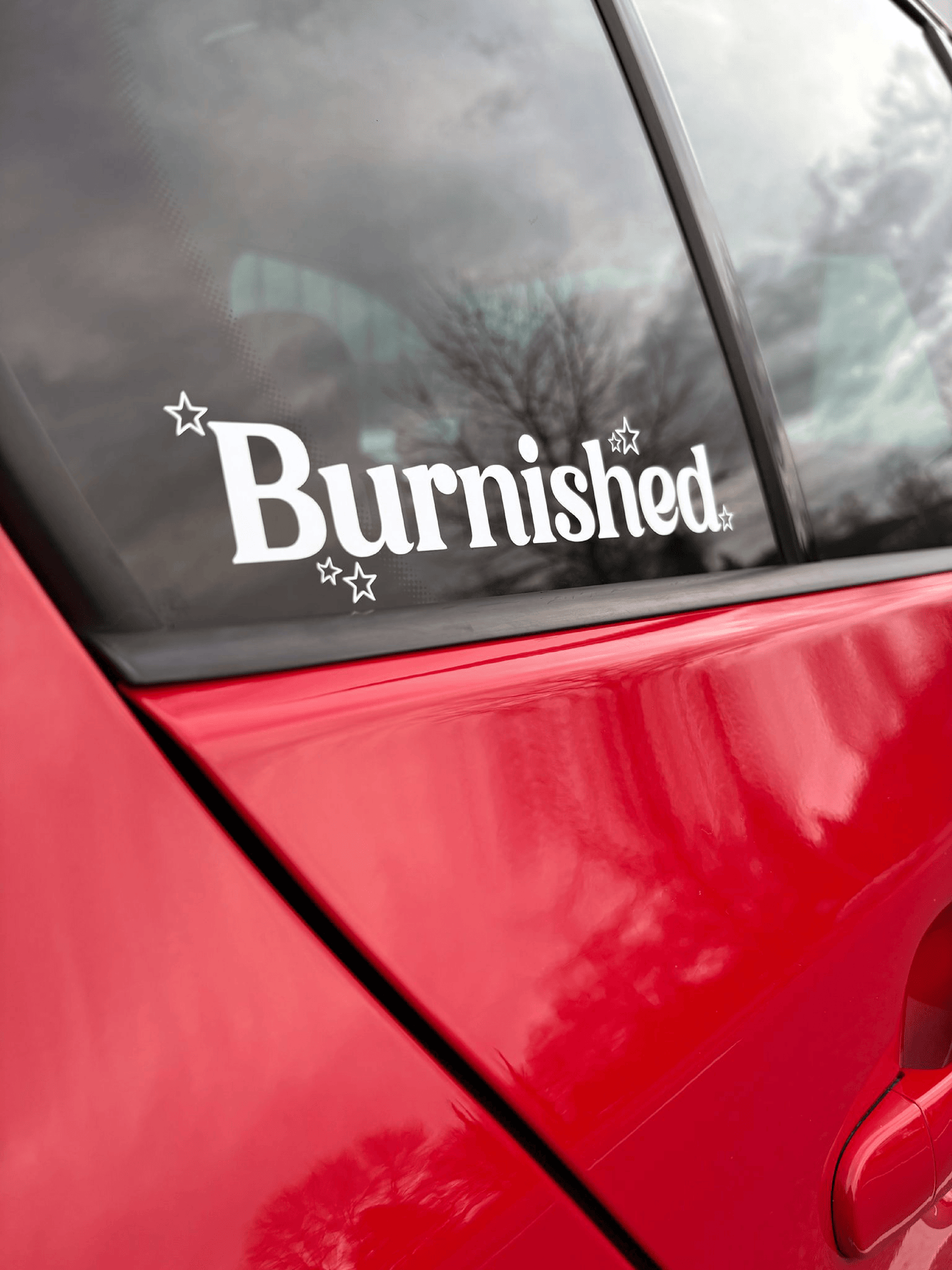 "Burnished Classic" Vinyl Sticker